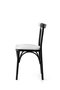 Hanah Home Ekol - 1334 V4 Juego de 4 sillas blancas